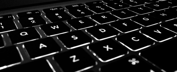 computer keyboard close-up