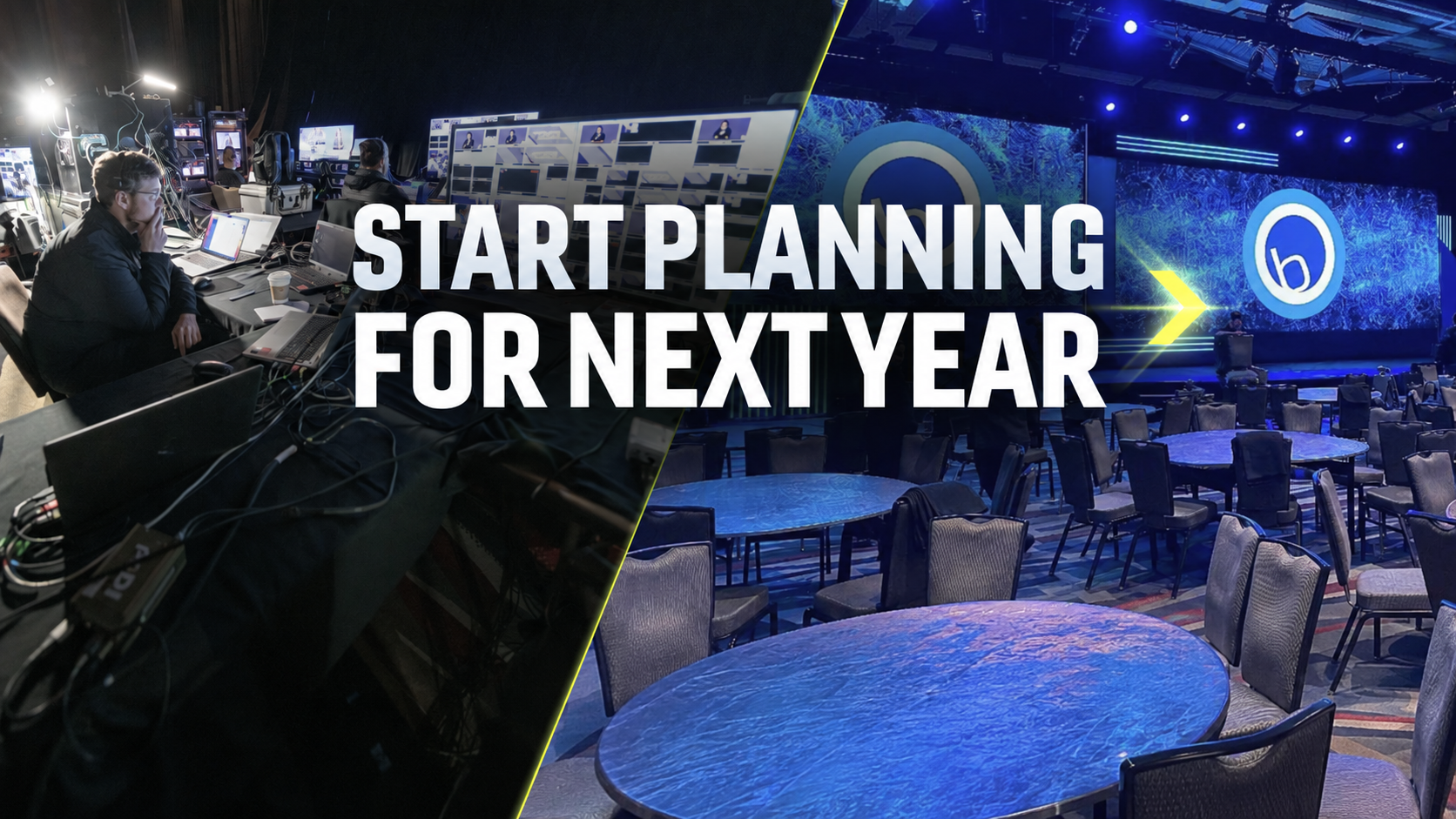 Start planning for next year.