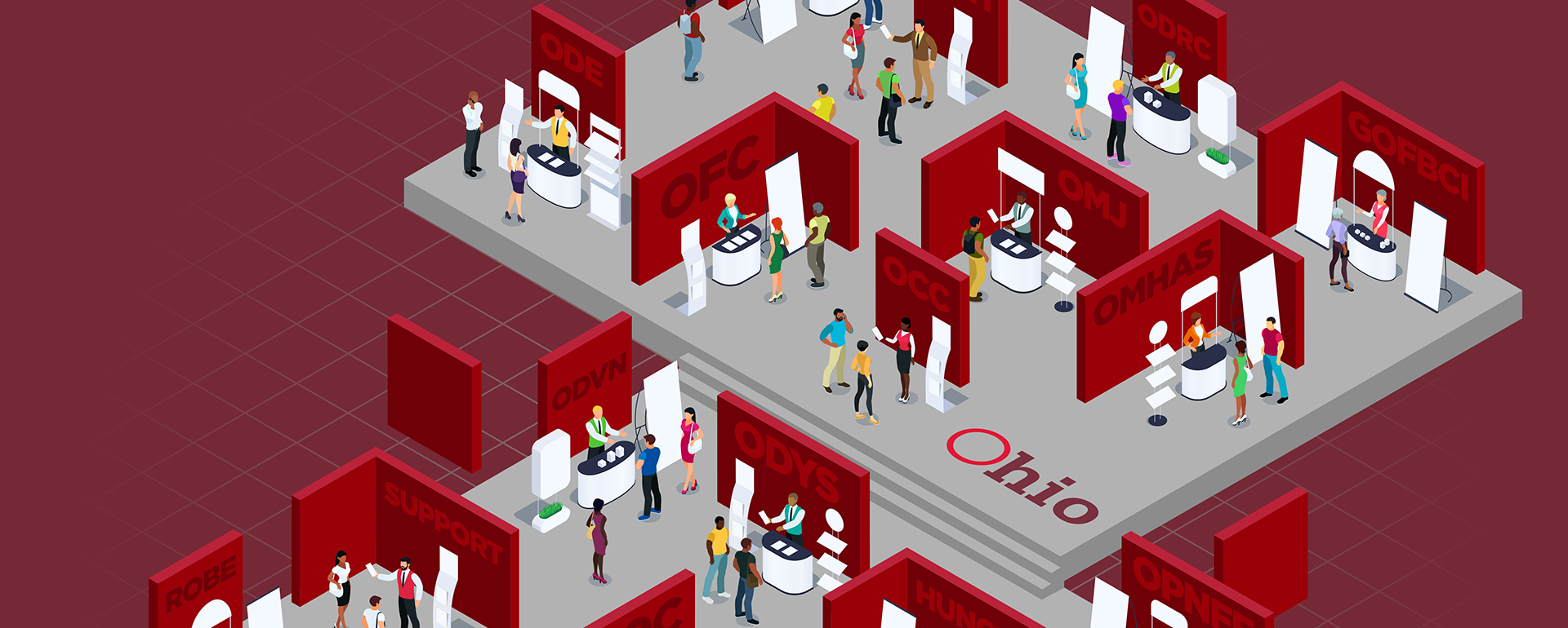 expo hall map